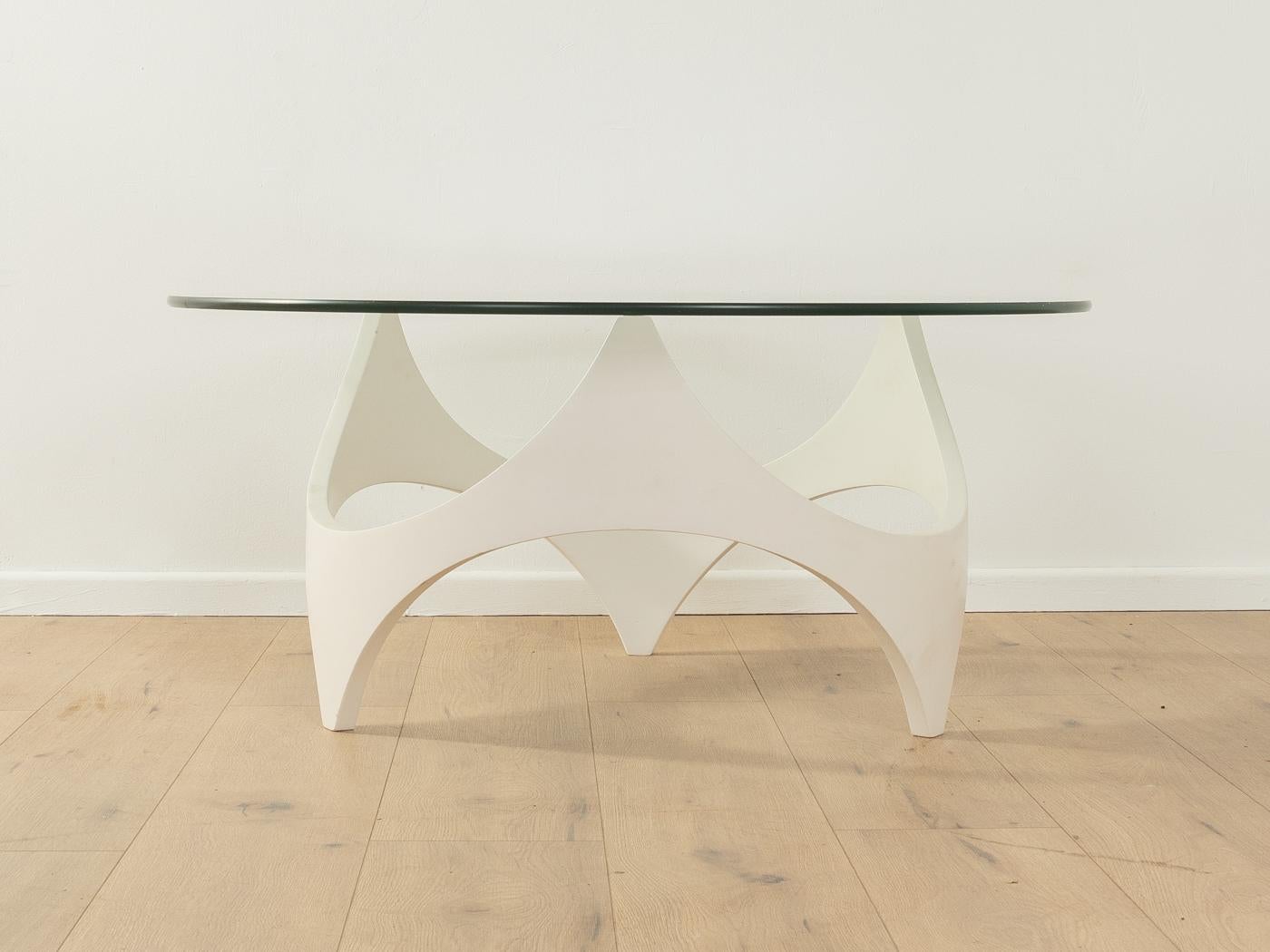 Late 20th Century Space Age coffee table, Opal Möbel