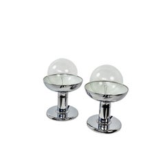 Space Age Cosack Chromed Table Lamps, Set of two, 1970s