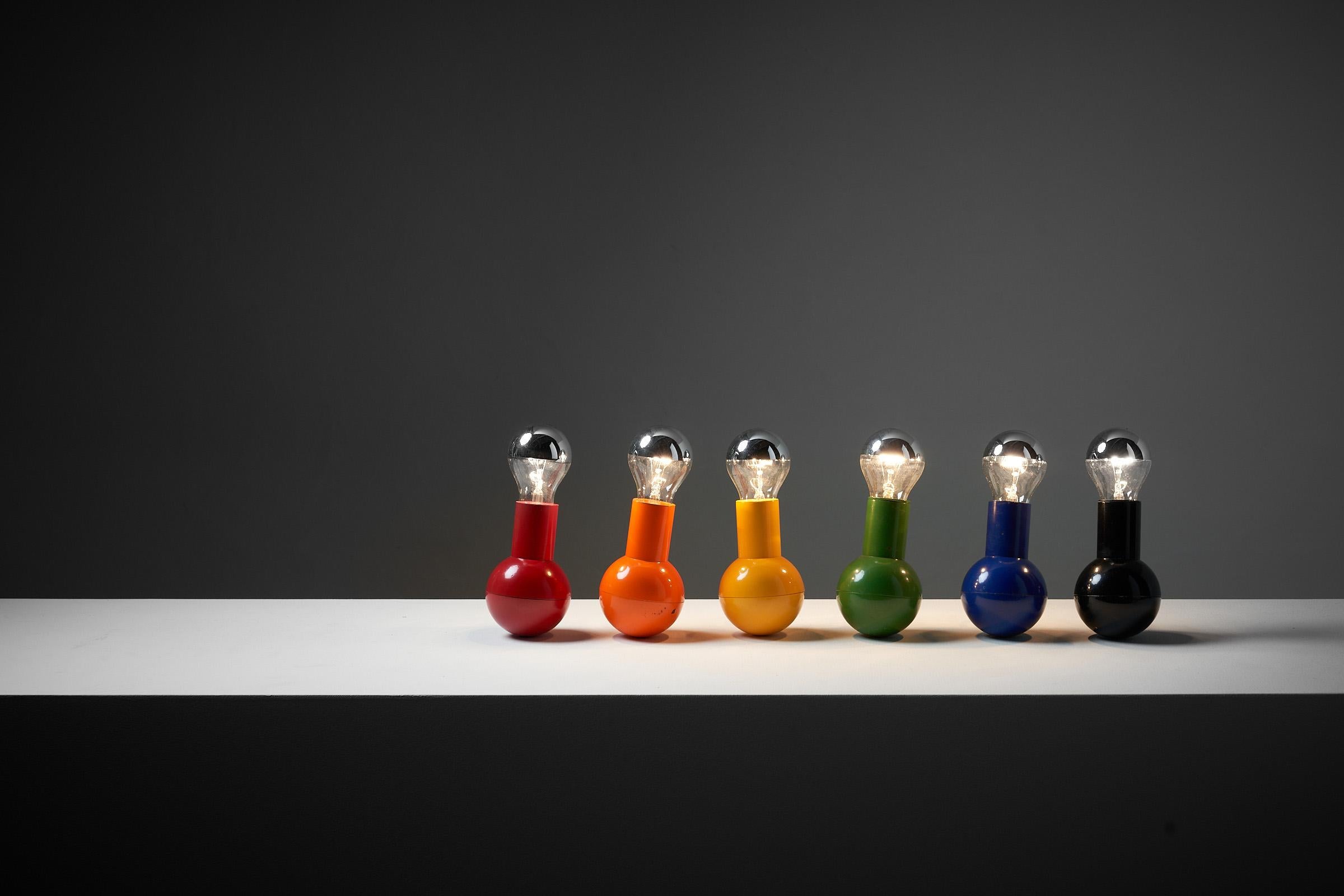 Métal Collection de lampes Cosack Kugel de l'ère spatiale, 1 sur 6 en vente