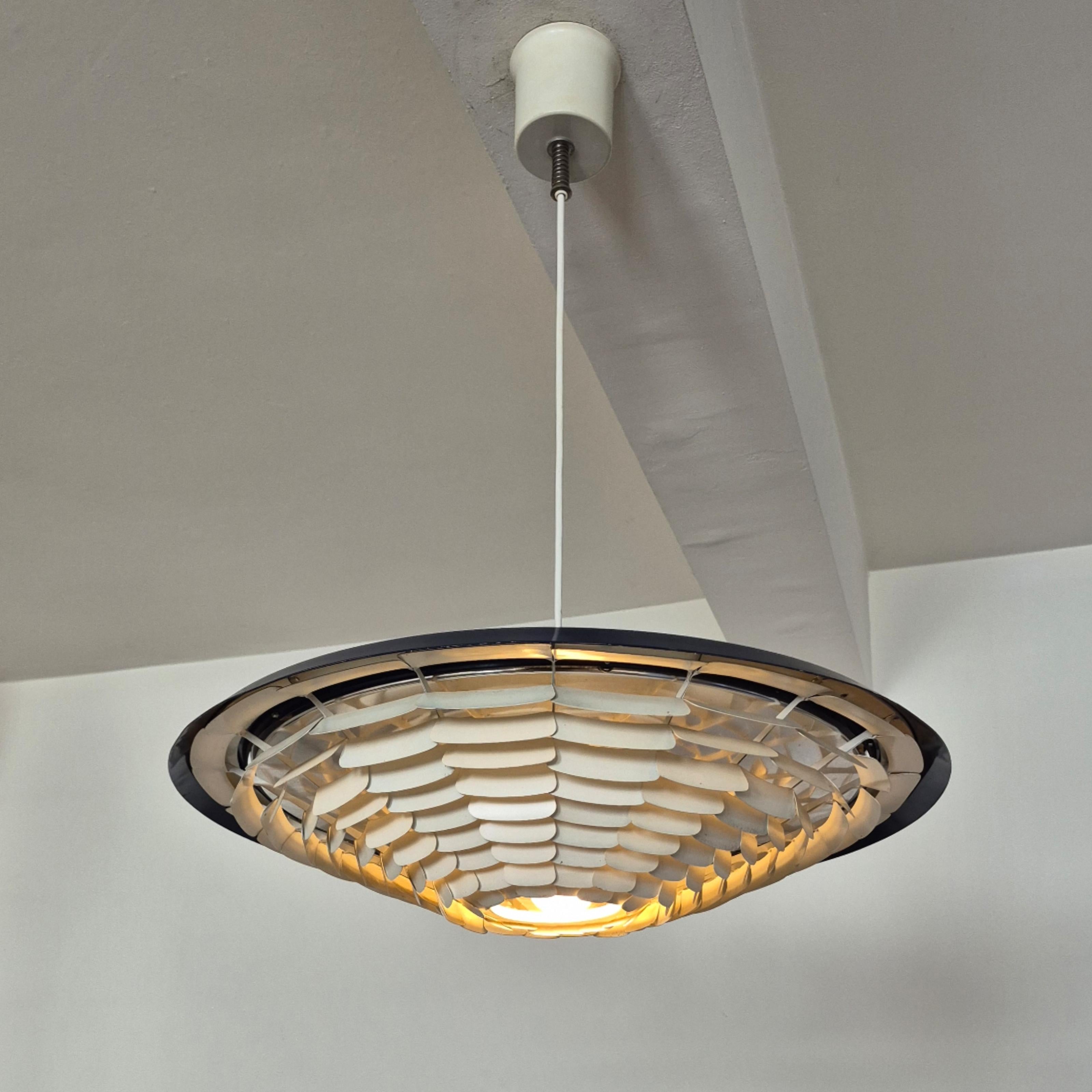 Space Age Space age danish pendant lamp, Denmark 1960s For Sale