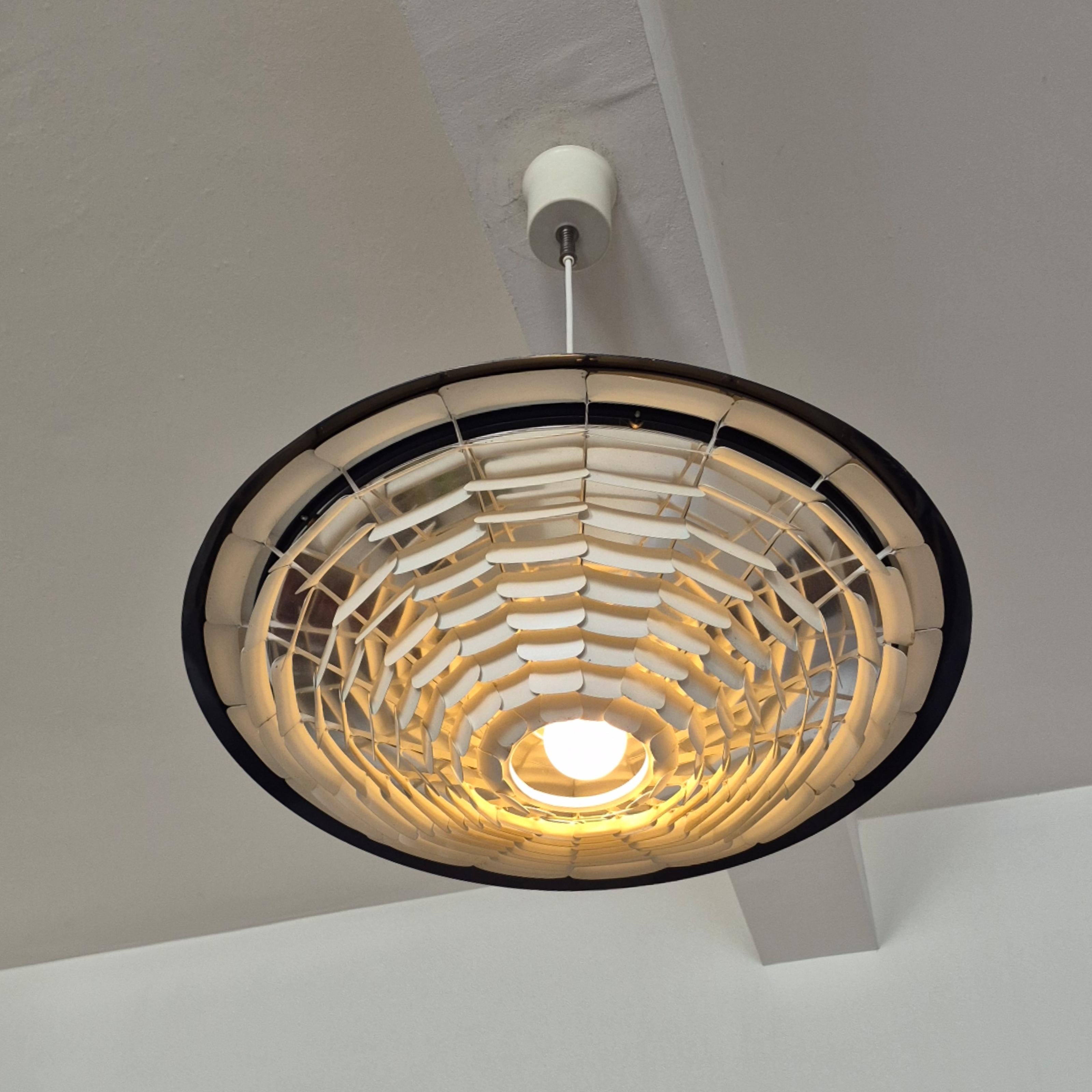 Danish Space age danish pendant lamp, Denmark 1960s For Sale