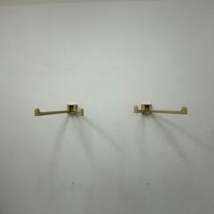 Space age design beige wall towel rack , 1970s