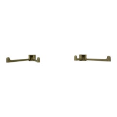 Space age design beige wall towel rack , 1970s