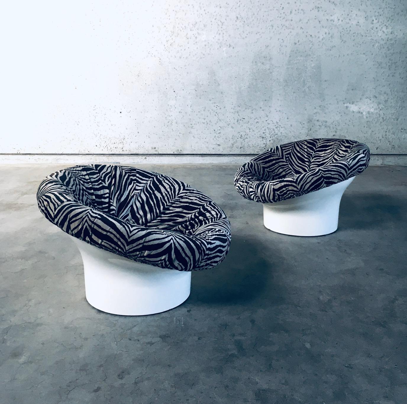 Tissu Chaises longues KROKUS Pod Design AGE par Lennart Bender pour Dux, Suède 1968 en vente