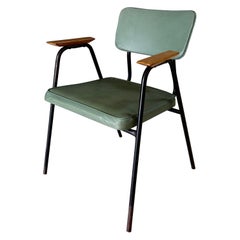 Space Age Design "M" Armchair by Pierre Guariche for Meurop, 1950's