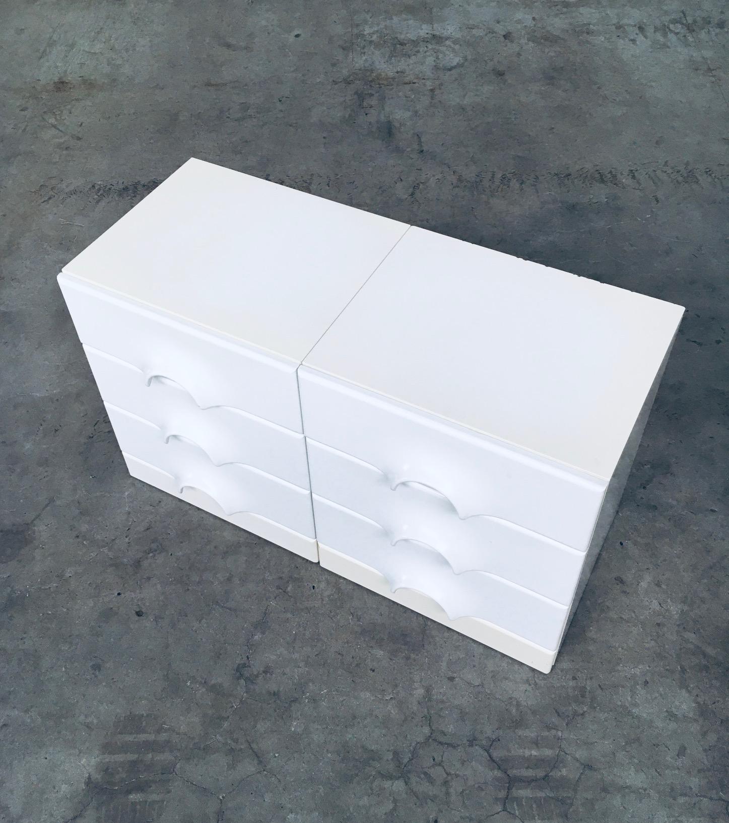 Kommode „QUADRO“ im Space Age-Design von Jurgen Lange für Schonbuch, Space Age im Angebot 10