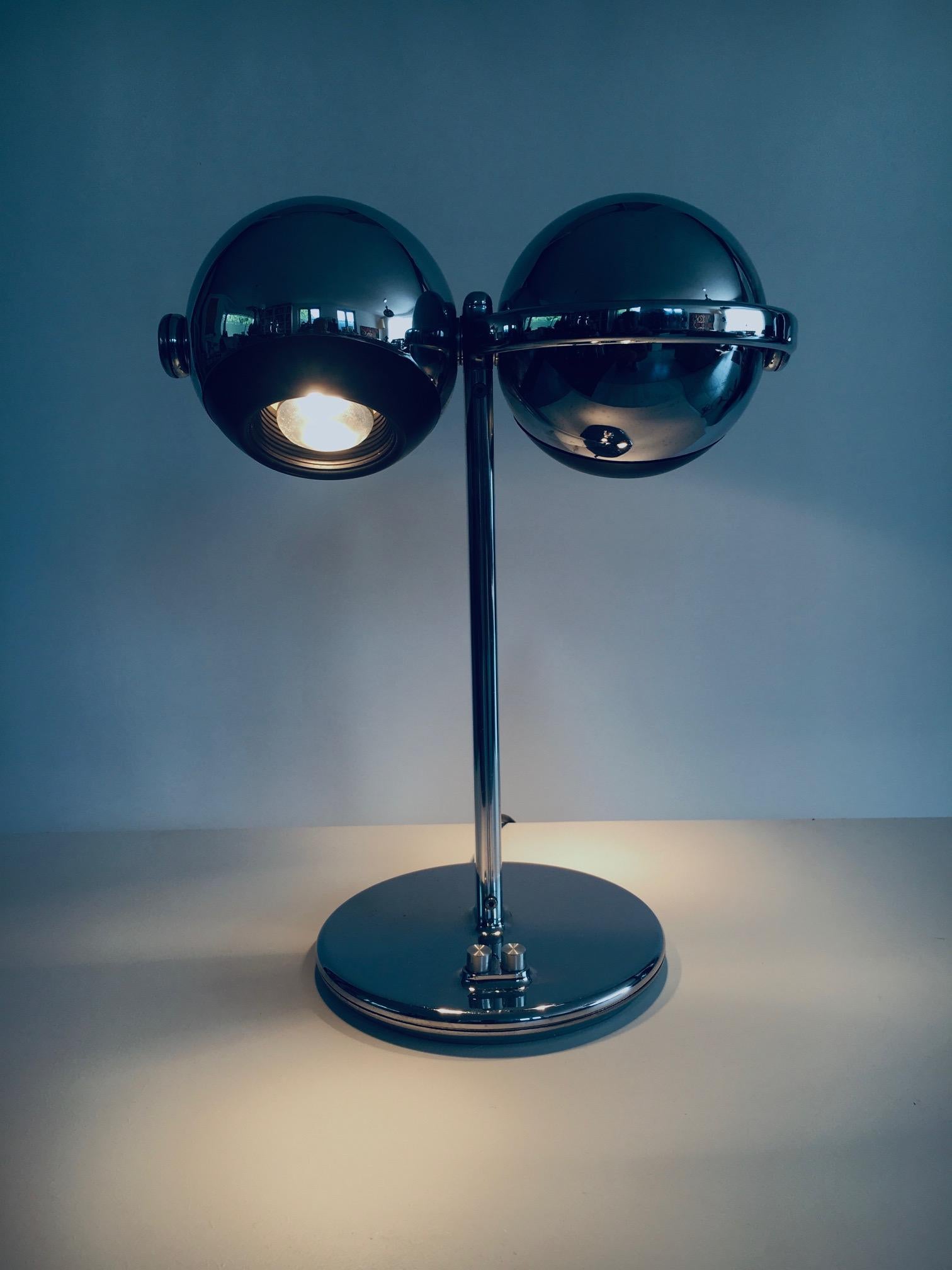 Space Age Design Spot Schreibtischlampe von Terence Conran für ERCO Leuchten, 1970er Jahre (Moderne der Mitte des Jahrhunderts) im Angebot