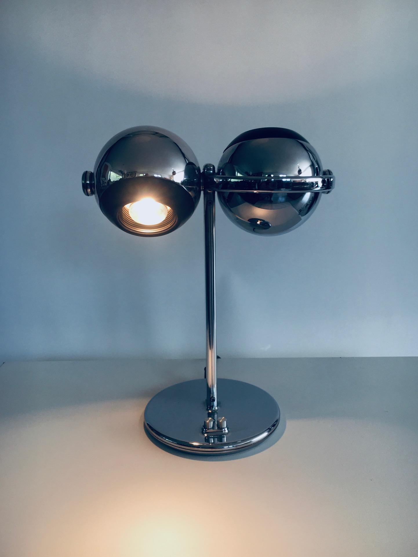 Space Age Design Spot Schreibtischlampe von Terence Conran für ERCO Leuchten, 1970er Jahre im Zustand „Gut“ im Angebot in Oud-Turnhout, VAN