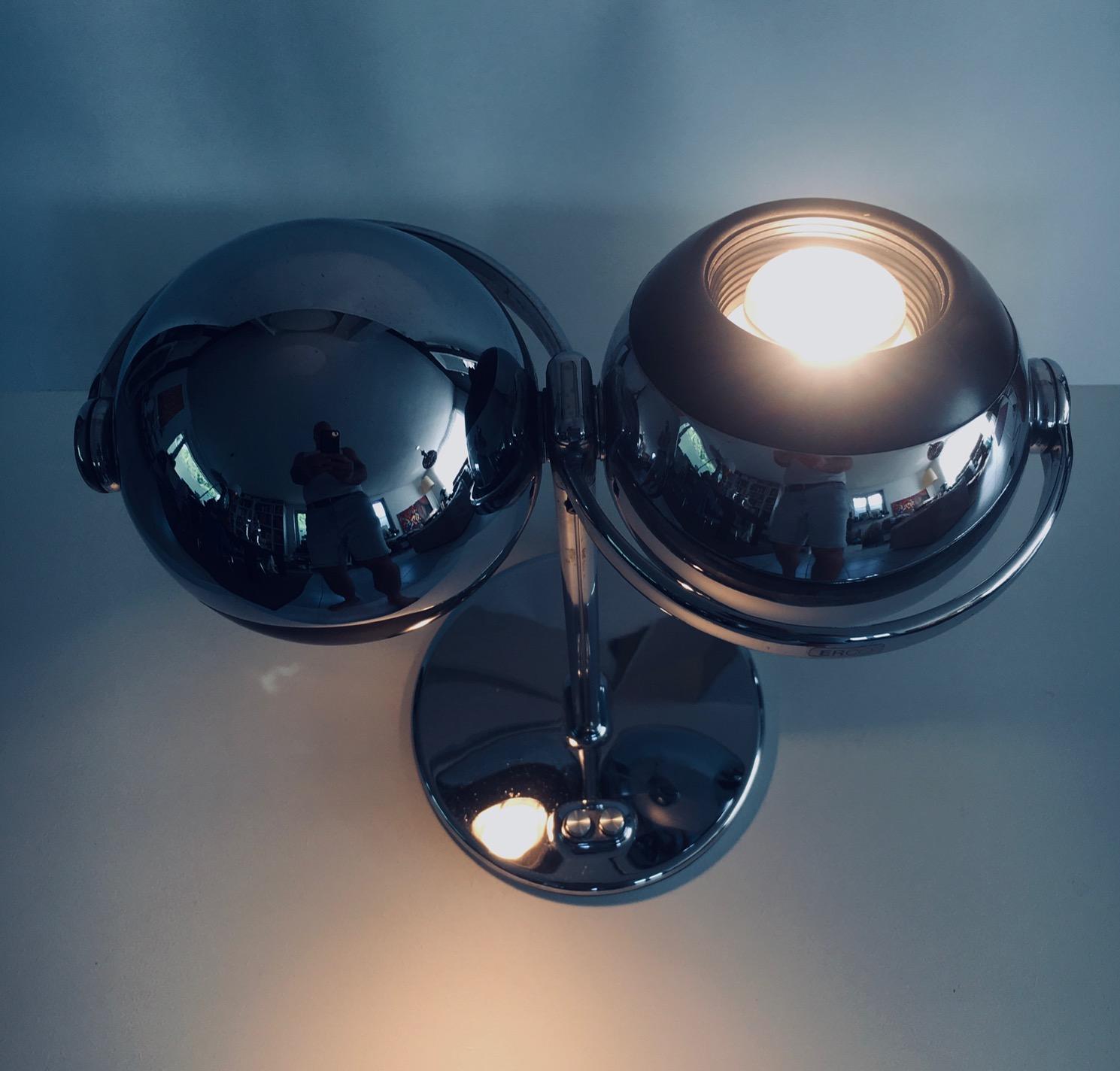 Space Age Design Spot Schreibtischlampe von Terence Conran für ERCO Leuchten, 1970er Jahre (Metall) im Angebot