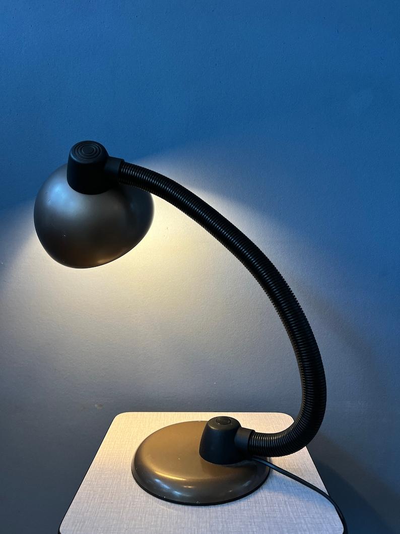 Space Age Desk Lamp with Adjustable Arm, 1970s In Good Condition For Sale In ROTTERDAM, ZH