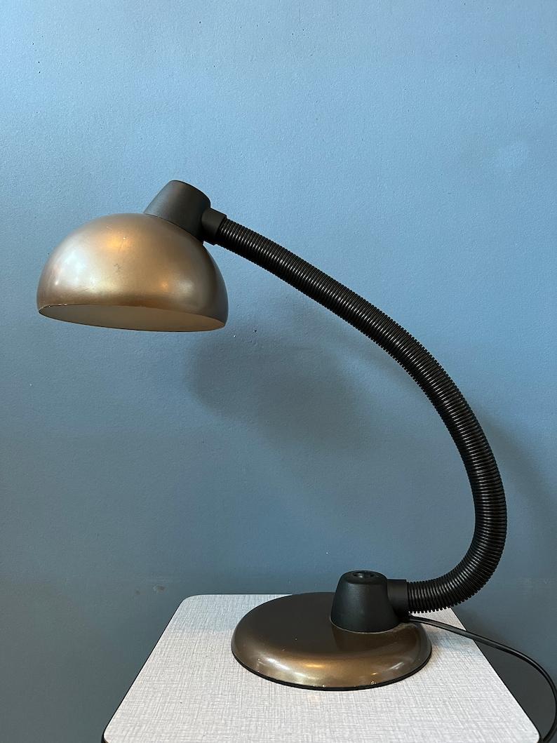 Métal Lampe de bureau de l'ère spatiale avec bras réglable, 1970 en vente