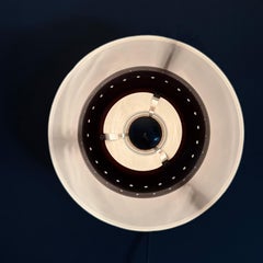 Space age Dijkstra orange ceiling lamp, 1970’s