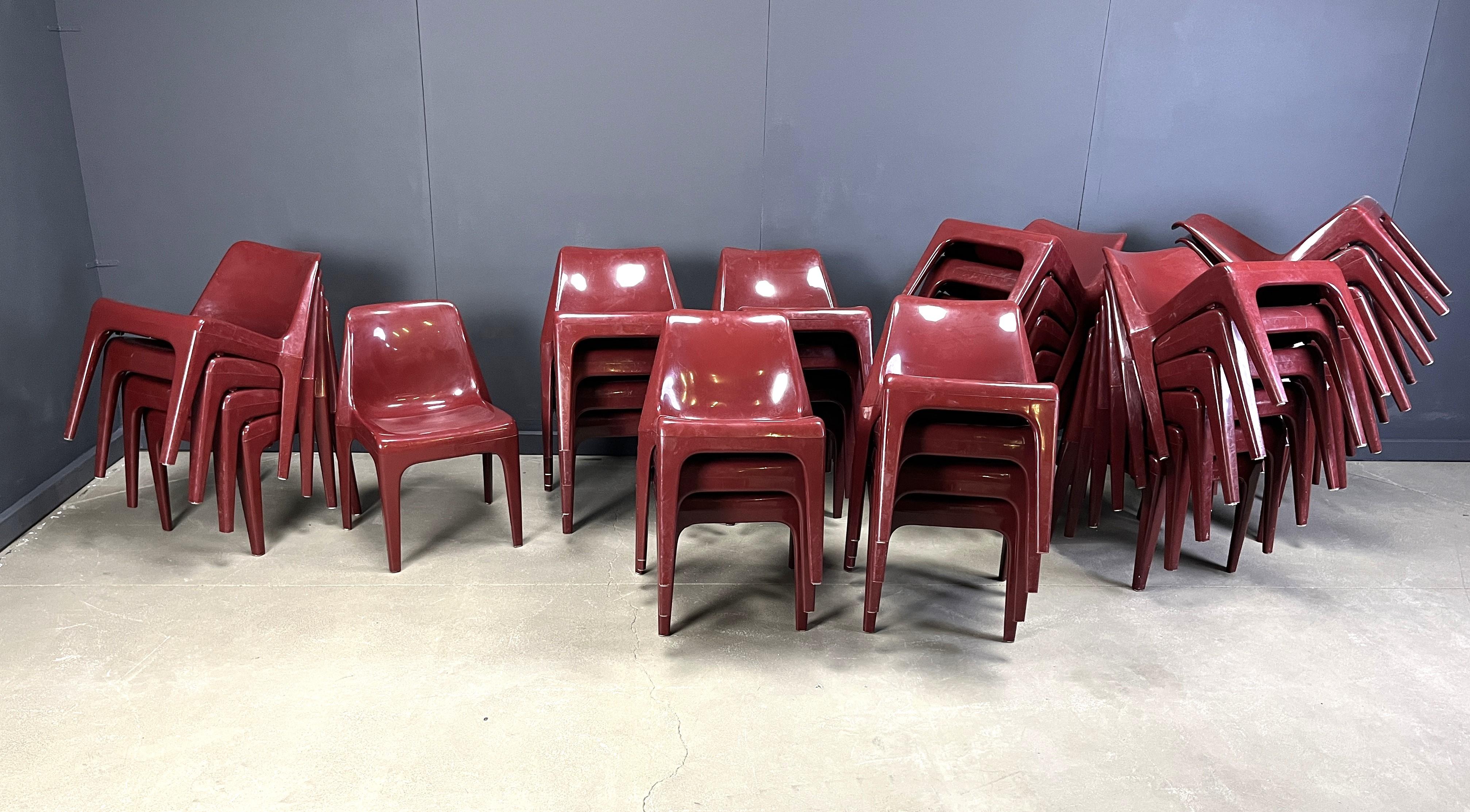 Space age dining chairs by Schroeder Henzelmann, 1970s For Sale 3