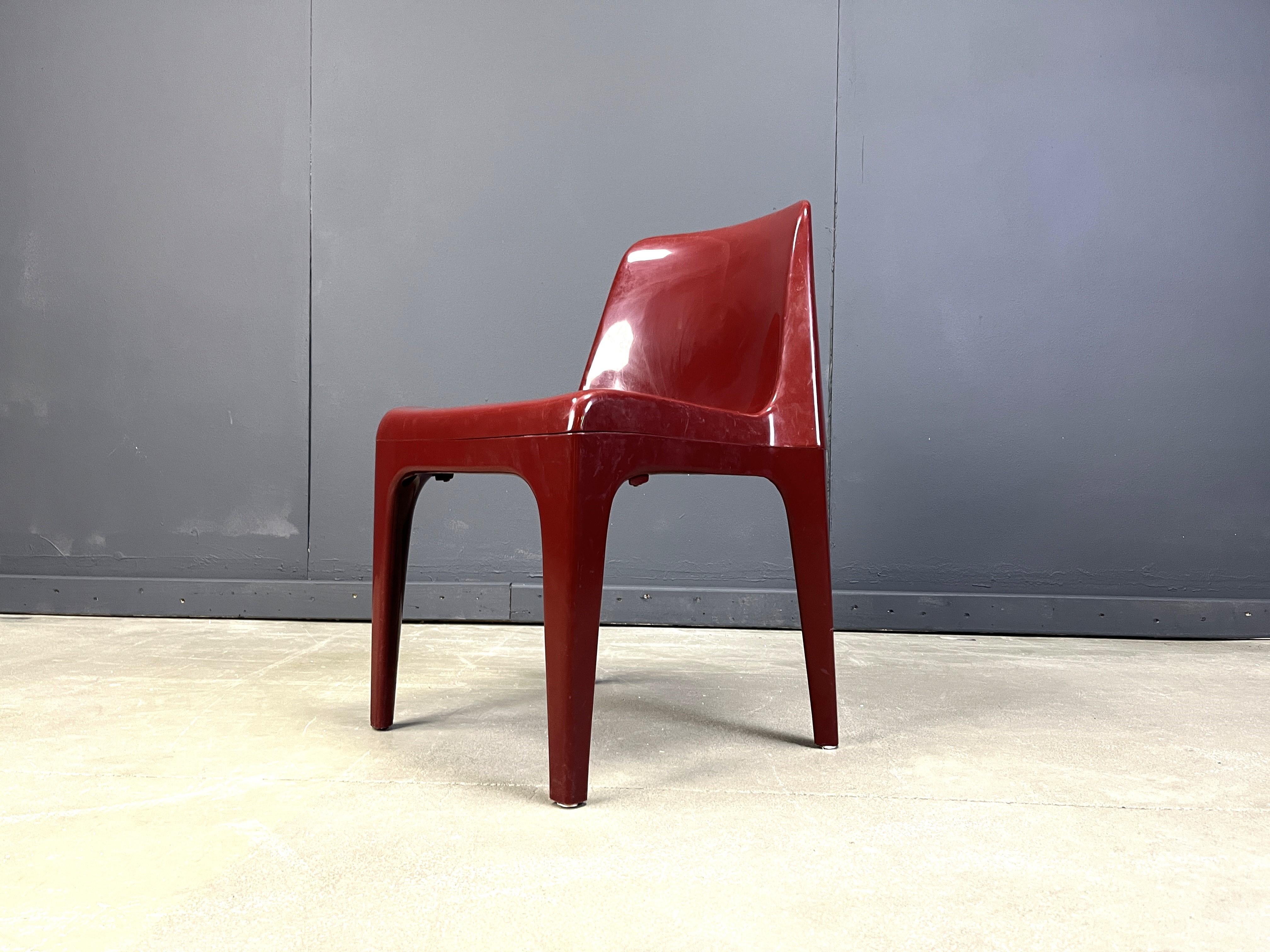 Space Age Space age dining chairs by Schroeder Henzelmann, 1970s For Sale