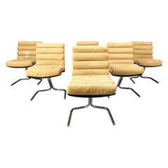 Space age dining chairs, set of 6, 1970s