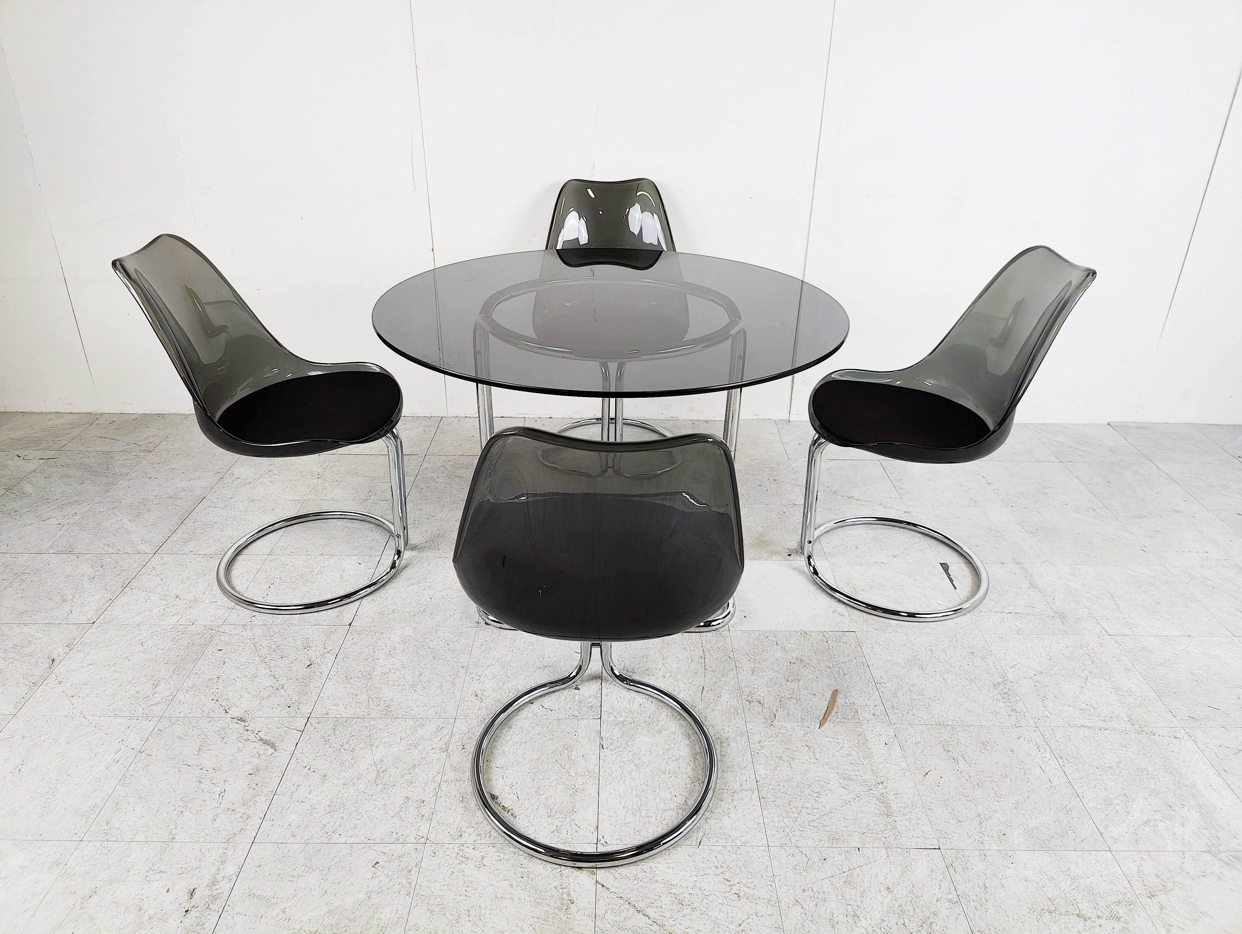 space age dining table