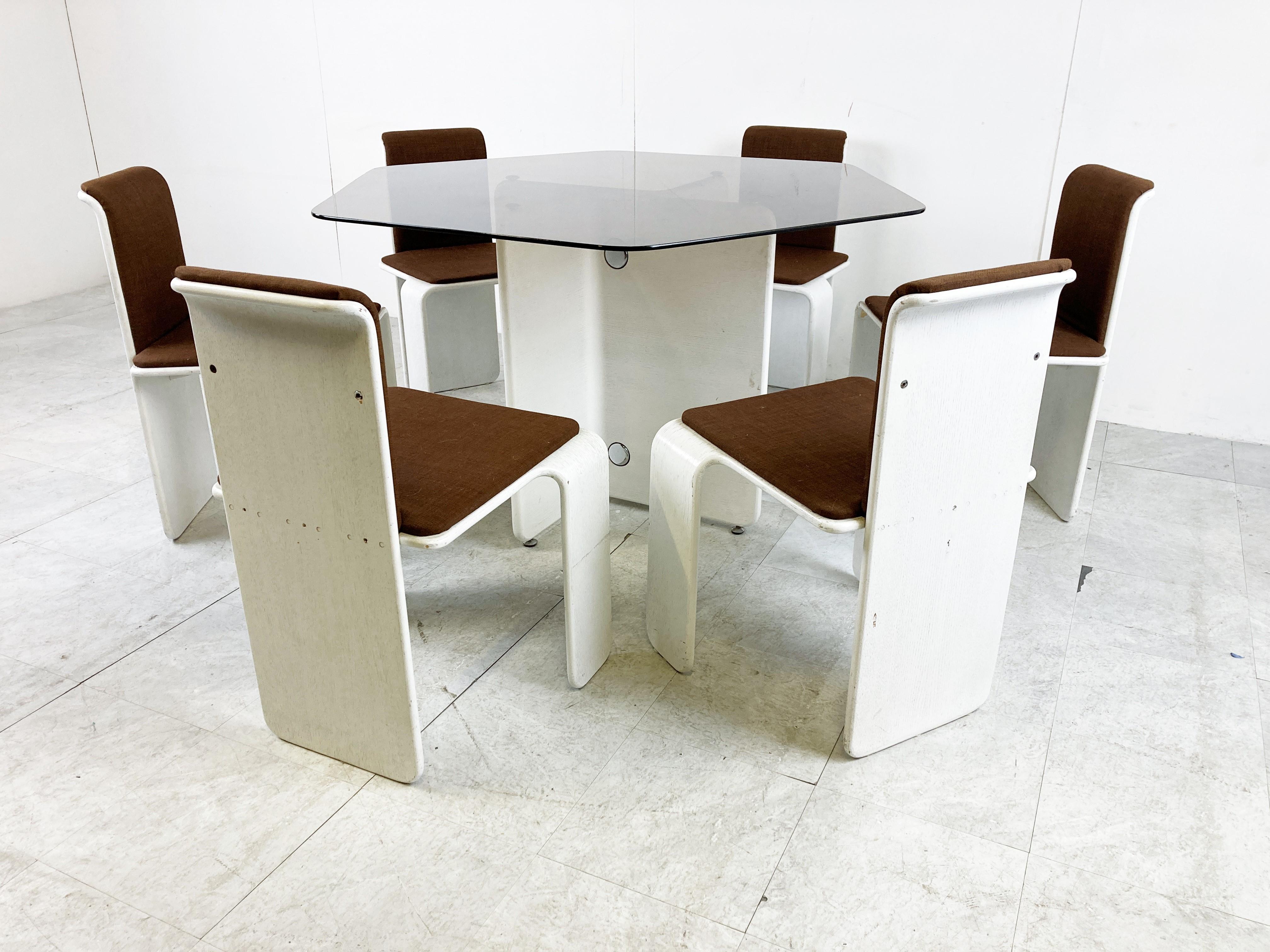 Space Age Dining Set by Hi Plan, 1970s In Good Condition In HEVERLEE, BE