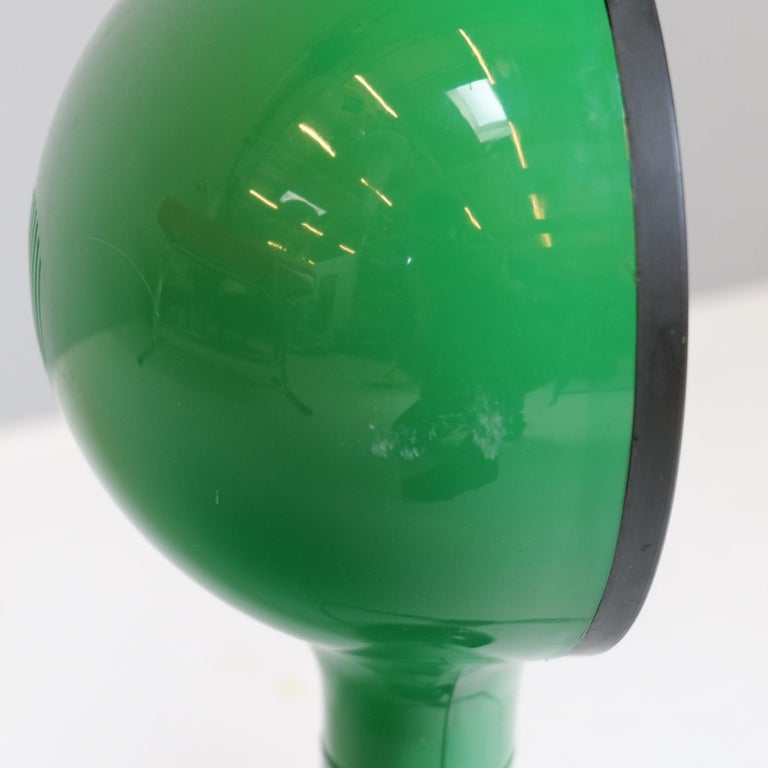 Glass Space Age Drive Lamp by Adalberto Dal Lago & Adam Thiani for Francesconi For Sale
