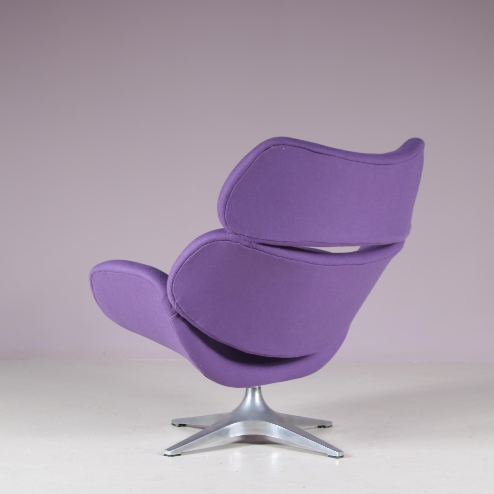 Fauteuil Space Age d'Enrico Walles pour Romefa, Pays-Bas 1970 en vente 3