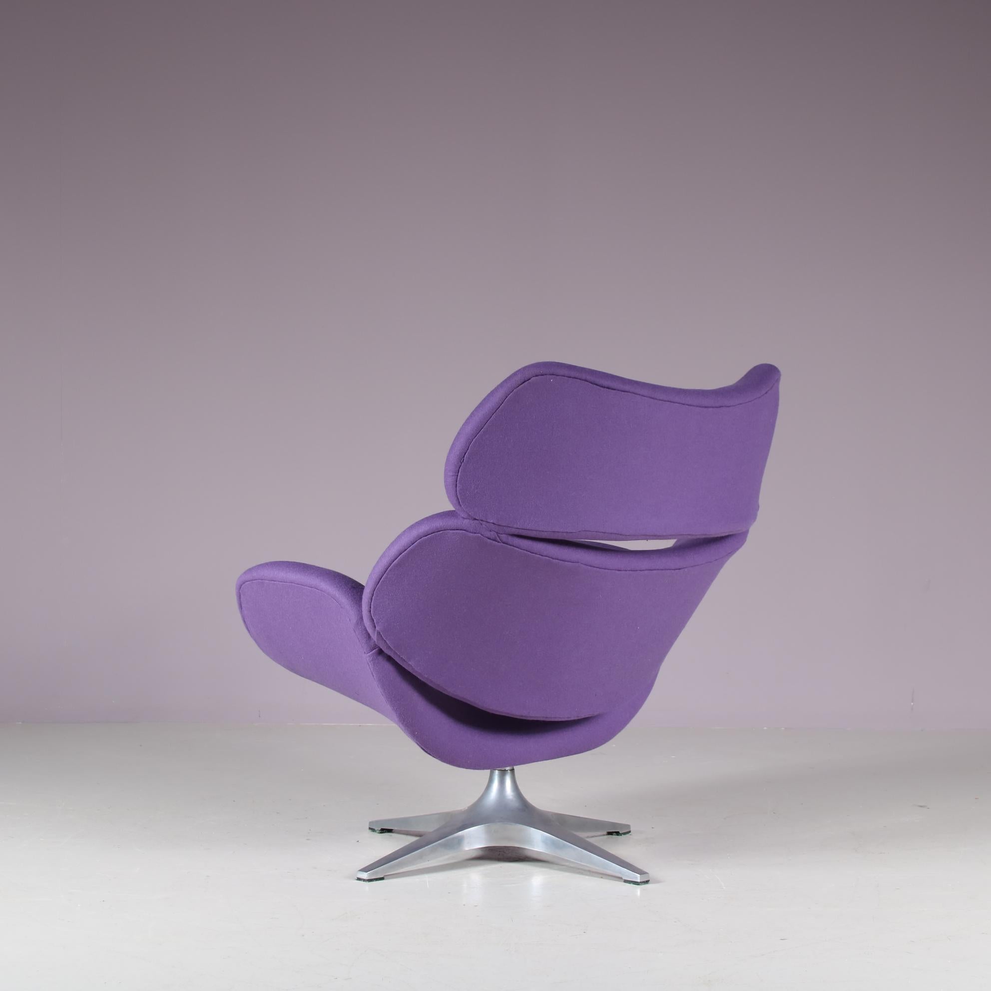 Fauteuil Space Age d'Enrico Walles pour Romefa, Pays-Bas 1970 en vente 4