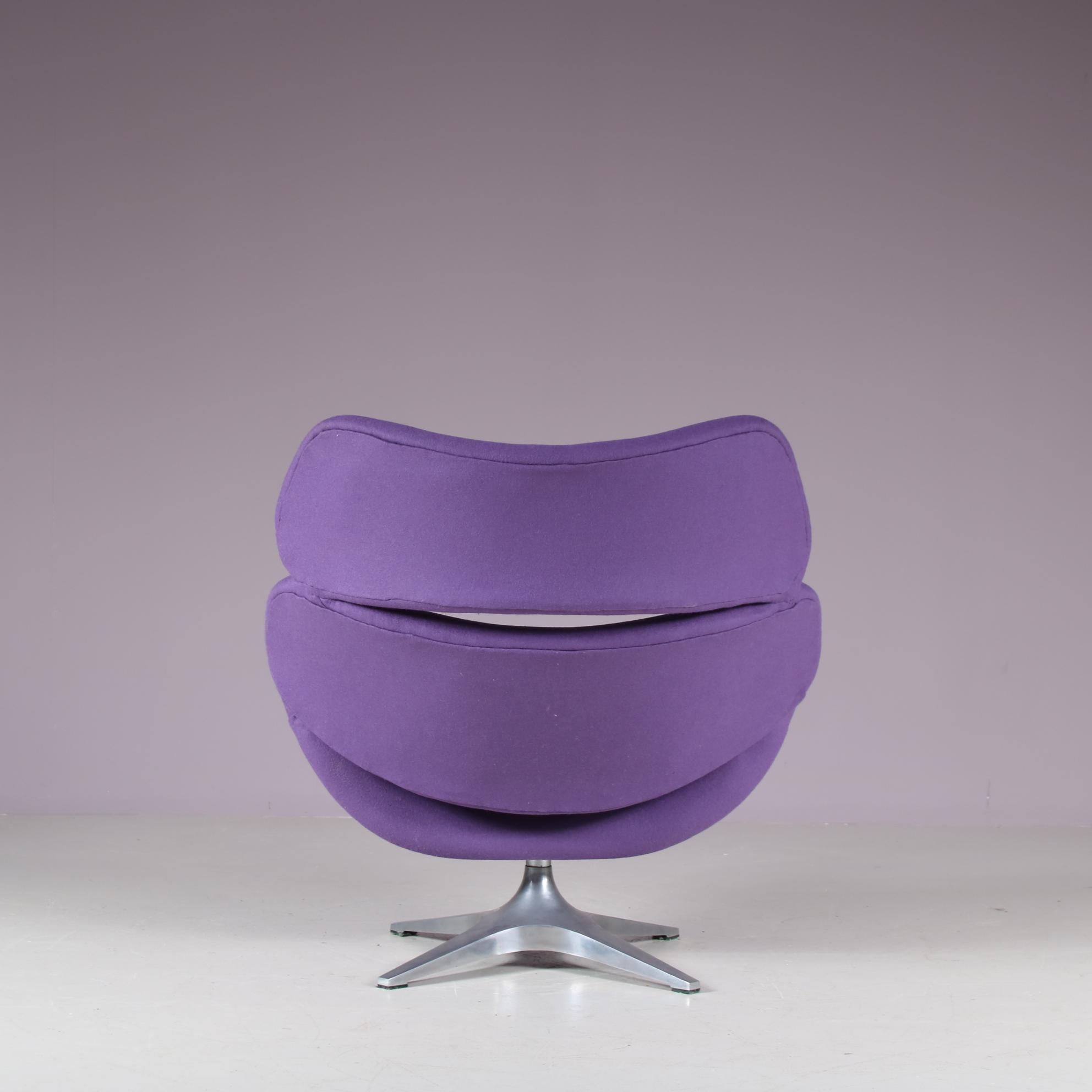 Fauteuil Space Age d'Enrico Walles pour Romefa, Pays-Bas 1970 en vente 5