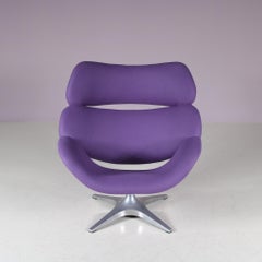 Space Age Easy Chair by Enrico Walles for Romefa, Netherlands 1970