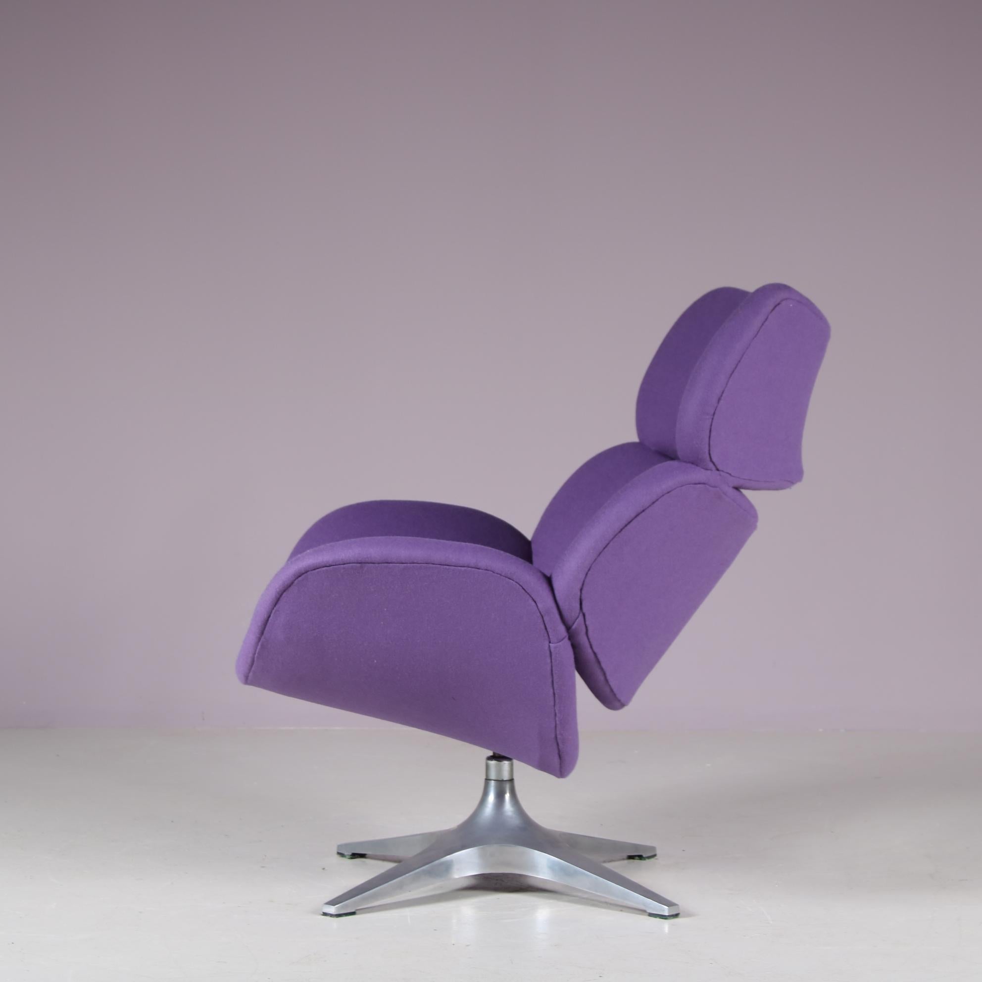 Fauteuil Space Age d'Enrico Walles pour Romefa, Pays-Bas 1970 en vente 2