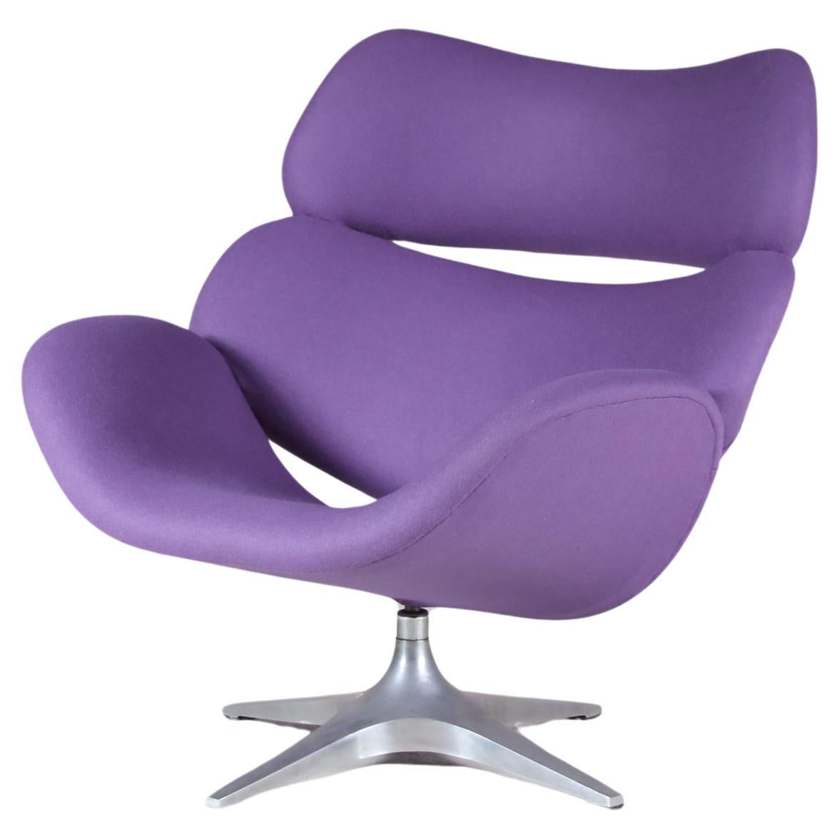 Fauteuil Space Age d'Enrico Walles pour Romefa, Pays-Bas 1970