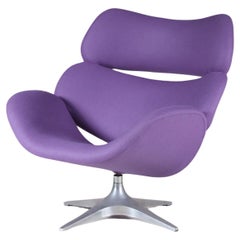 A Space Age Easy Chair di Enrico Walles per Romefa, Paesi Bassi 1970