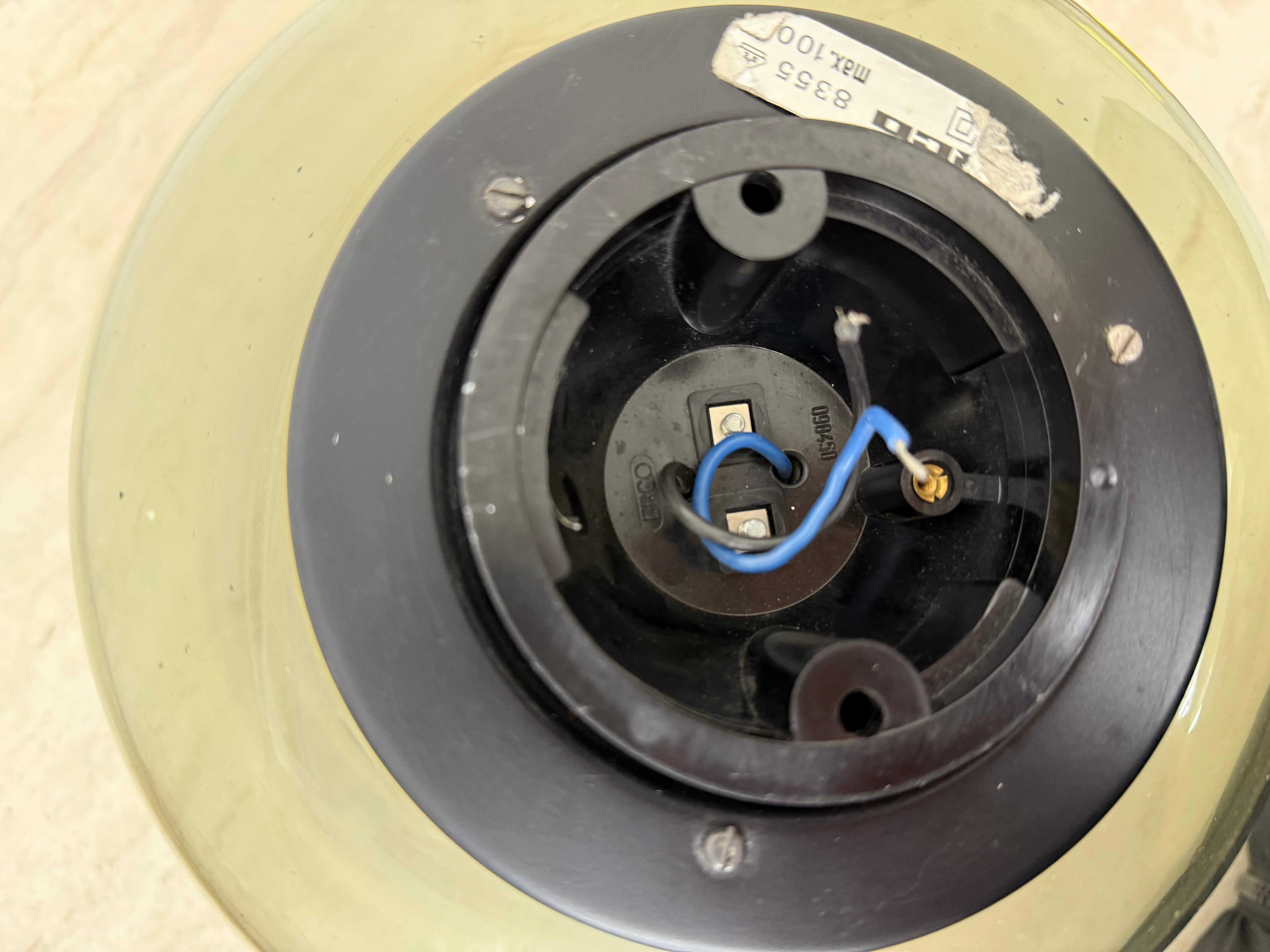 Plafonnier Erco de l'ère spatiale, années 1970 en vente 1