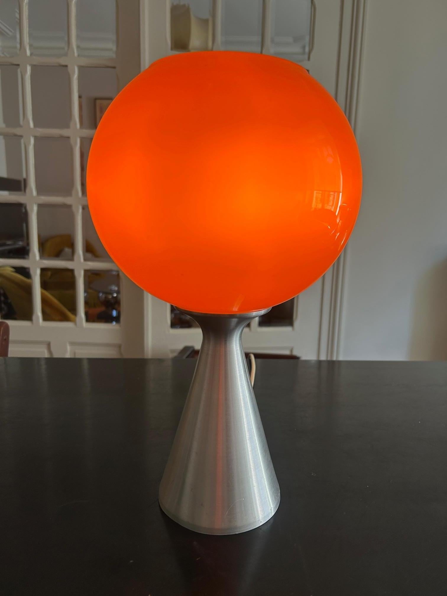 Metallo Lampada da tavolo Erco Space AGE in vendita