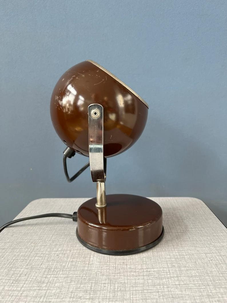 Métal Lampe de table Eyeball de l'ère spatiale, 1970 en vente