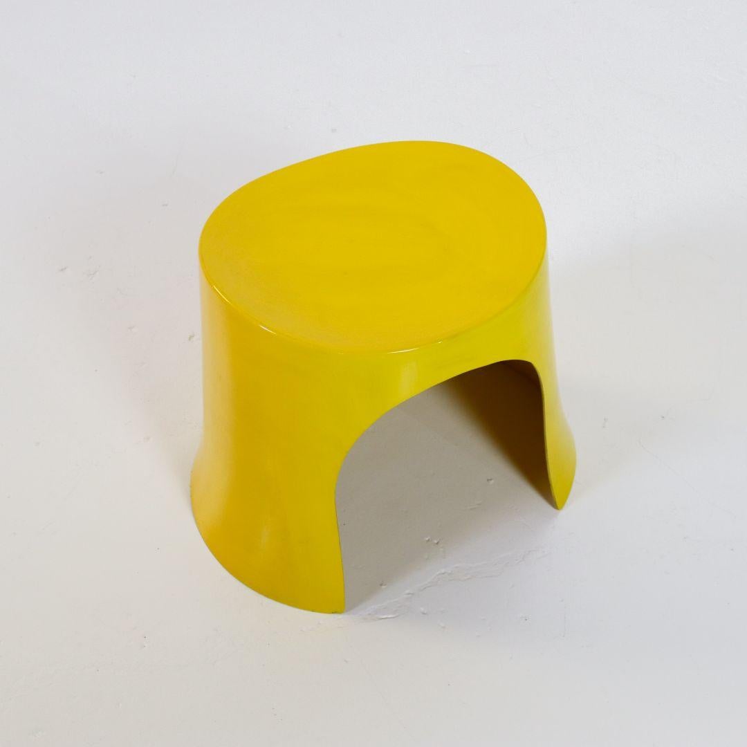 Space Age Fiberglass Stool by Nanna Ditzel for O.D. Møbler For Sale 1