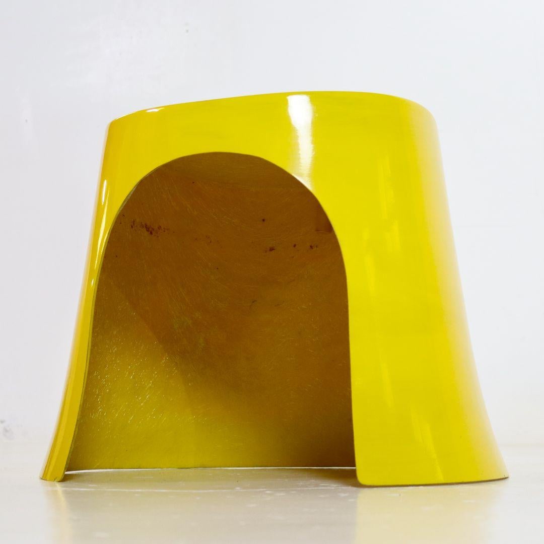 Space Age Fiberglass Stool by Nanna Ditzel for O.D. Møbler For Sale 4