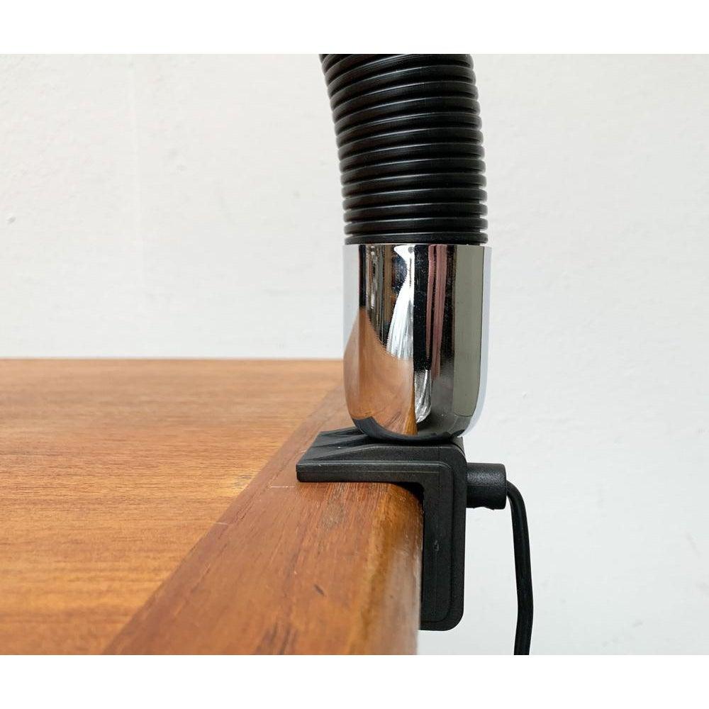 Aluminum Space Age Flexible Clamp Table Lamp from ASN, 1960s For Sale