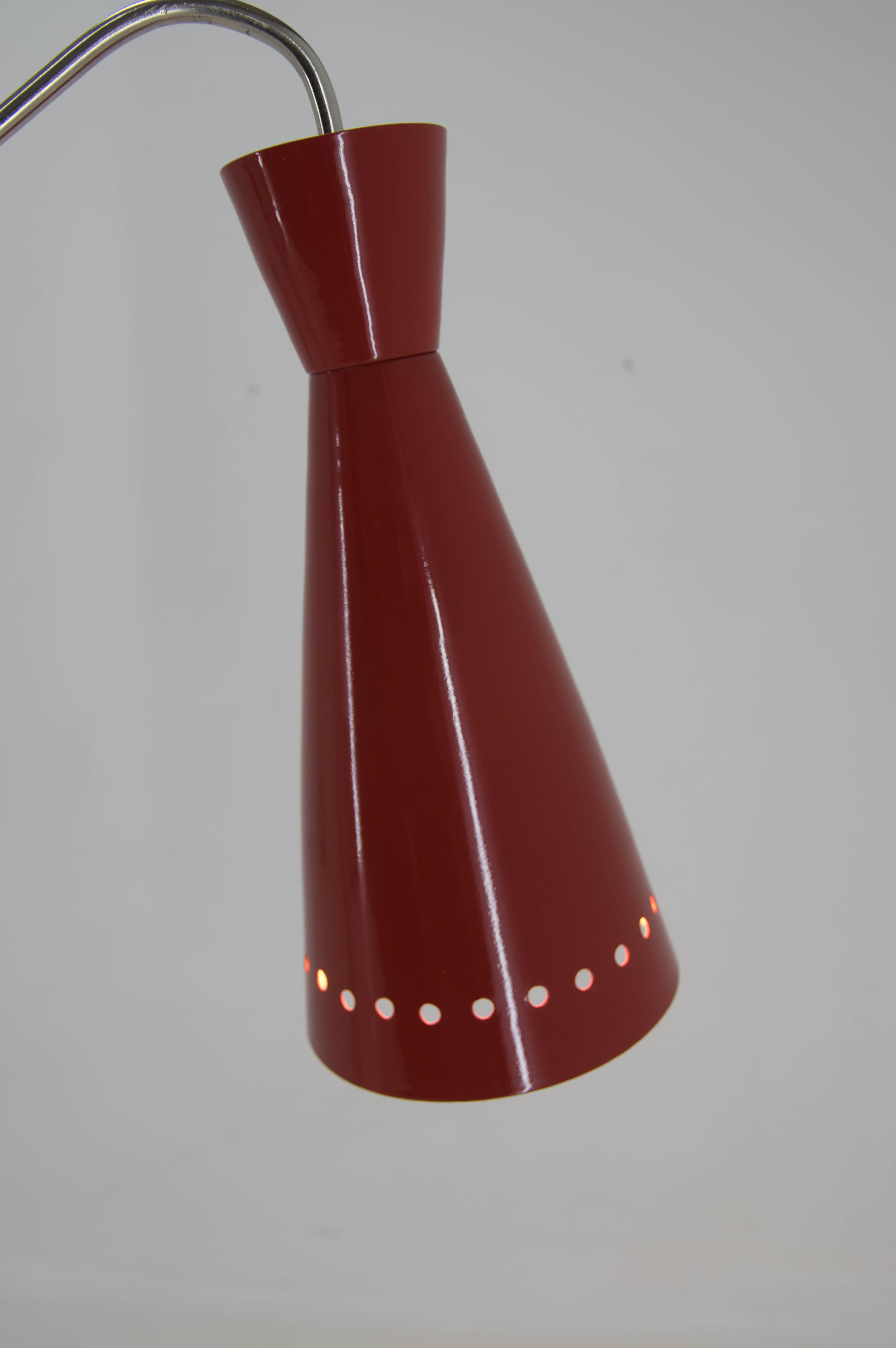 Mid-20th Century Space Age Floor Lamp, Czechoslovakia, 1960s For Sale