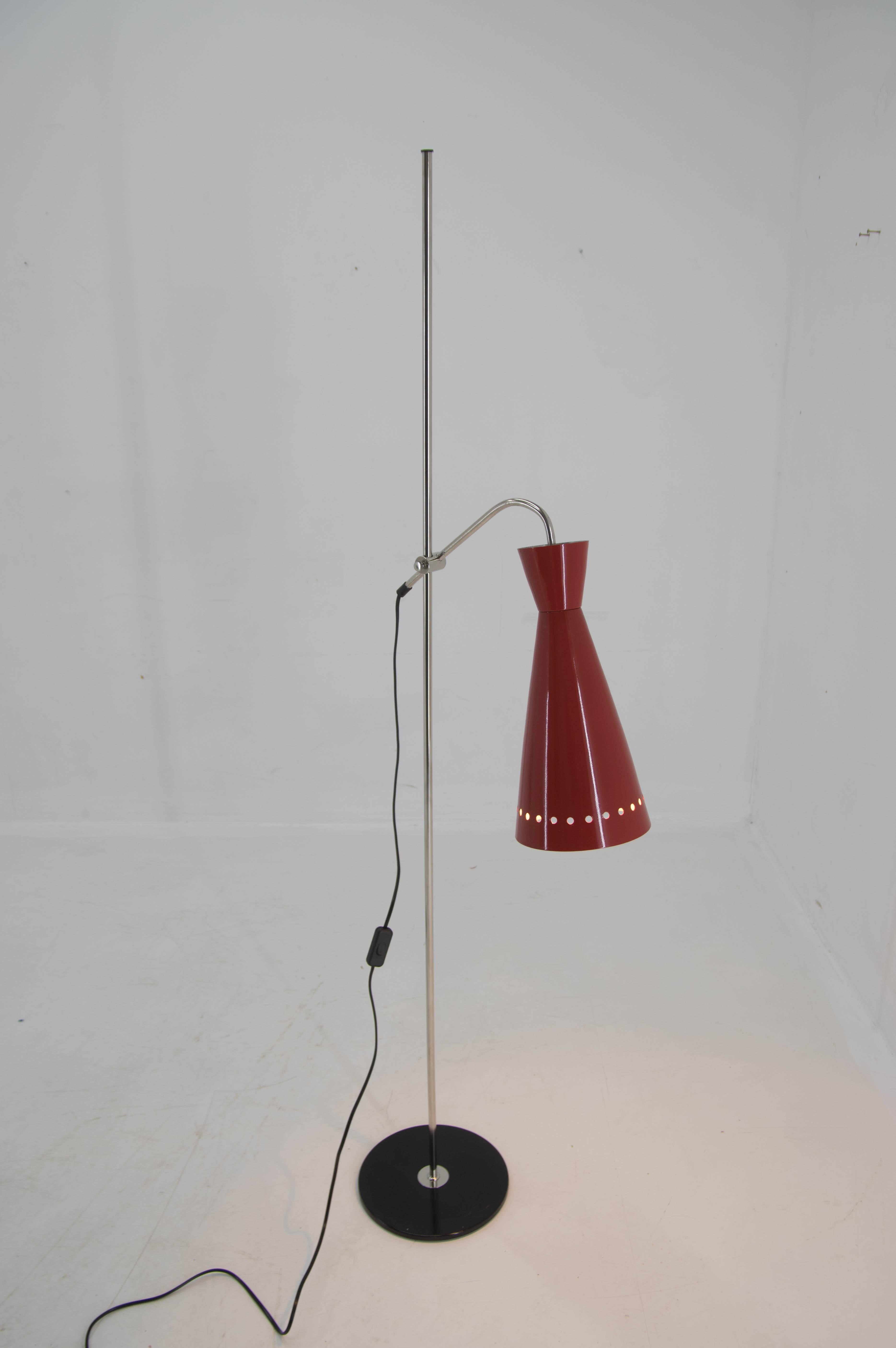 Space Age Floor Lamp, Czechoslovakia, 1960s For Sale 2