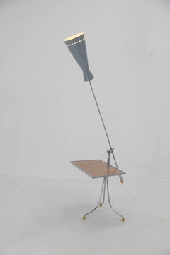 Space Age Floor Lamp in Stilnovo Style, 1960s