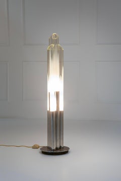 Space Age floor lamp in the style of Willy Rizzo, Italy, 1970s