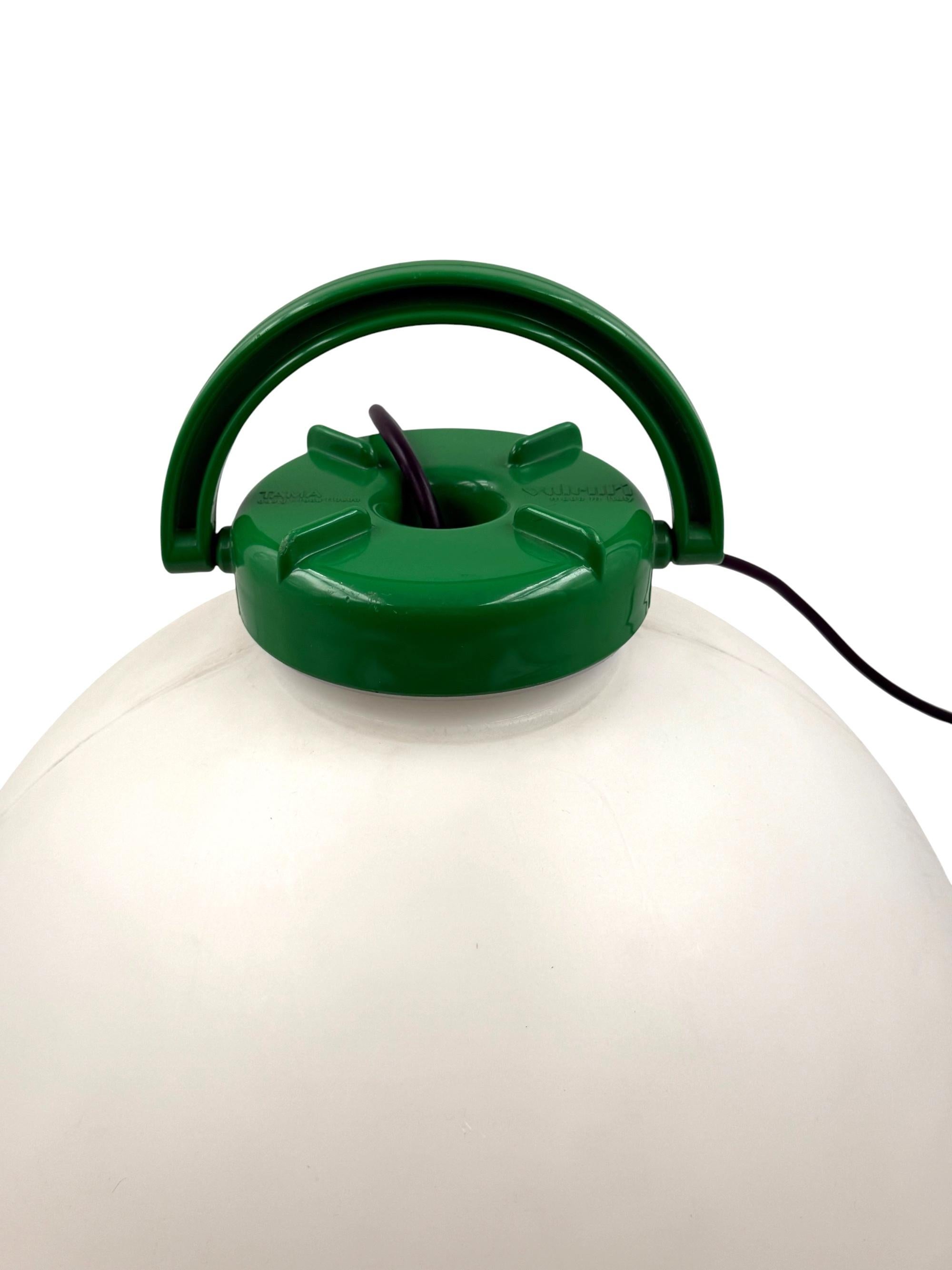 Space Age floor / table lamp mod. Tama, Isao Hosoe, Valenti Italy 1975 For Sale 5