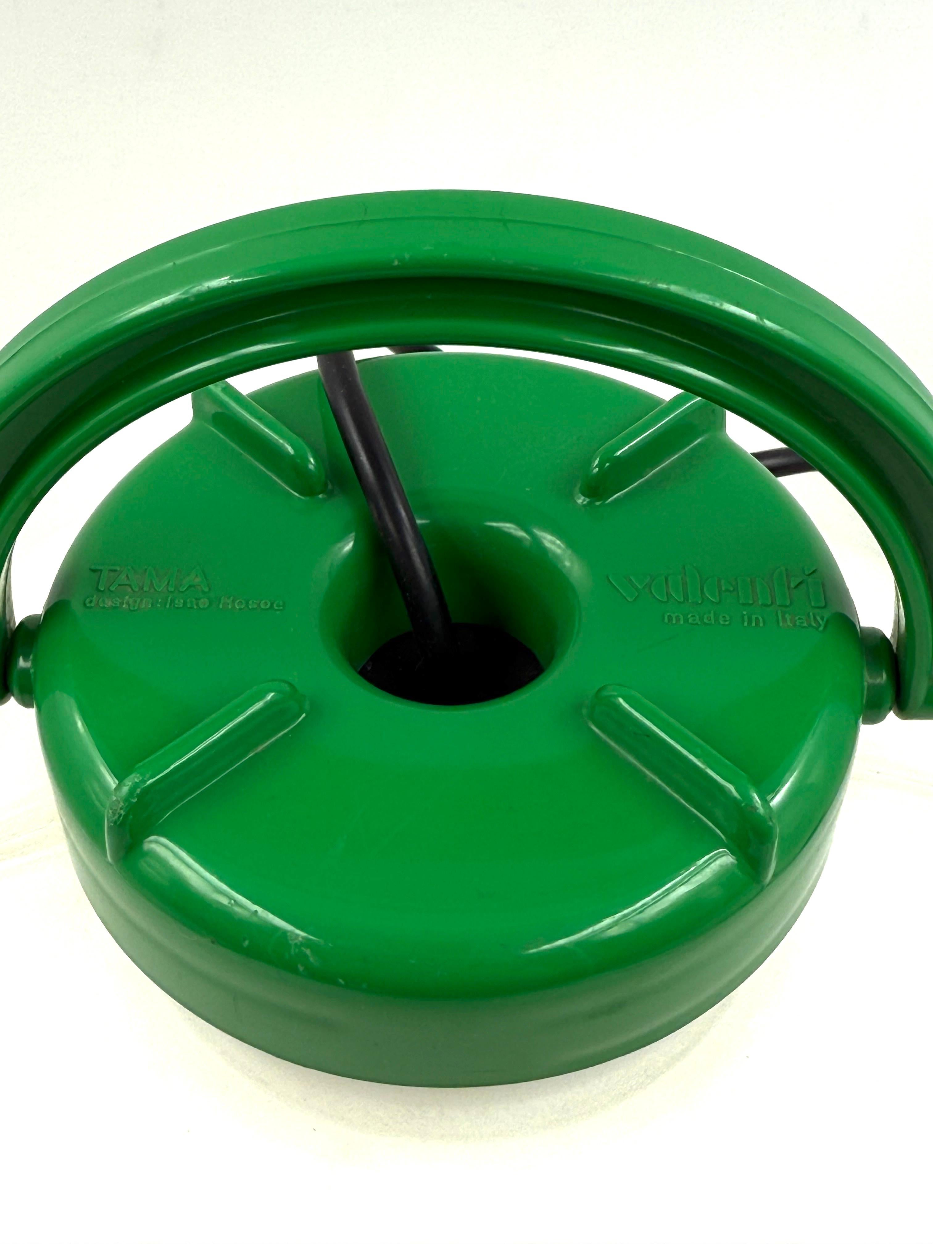 Space Age floor / table lamp mod. Tama, Isao Hosoe, Valenti Italy 1975 In Excellent Condition For Sale In Firenze, IT