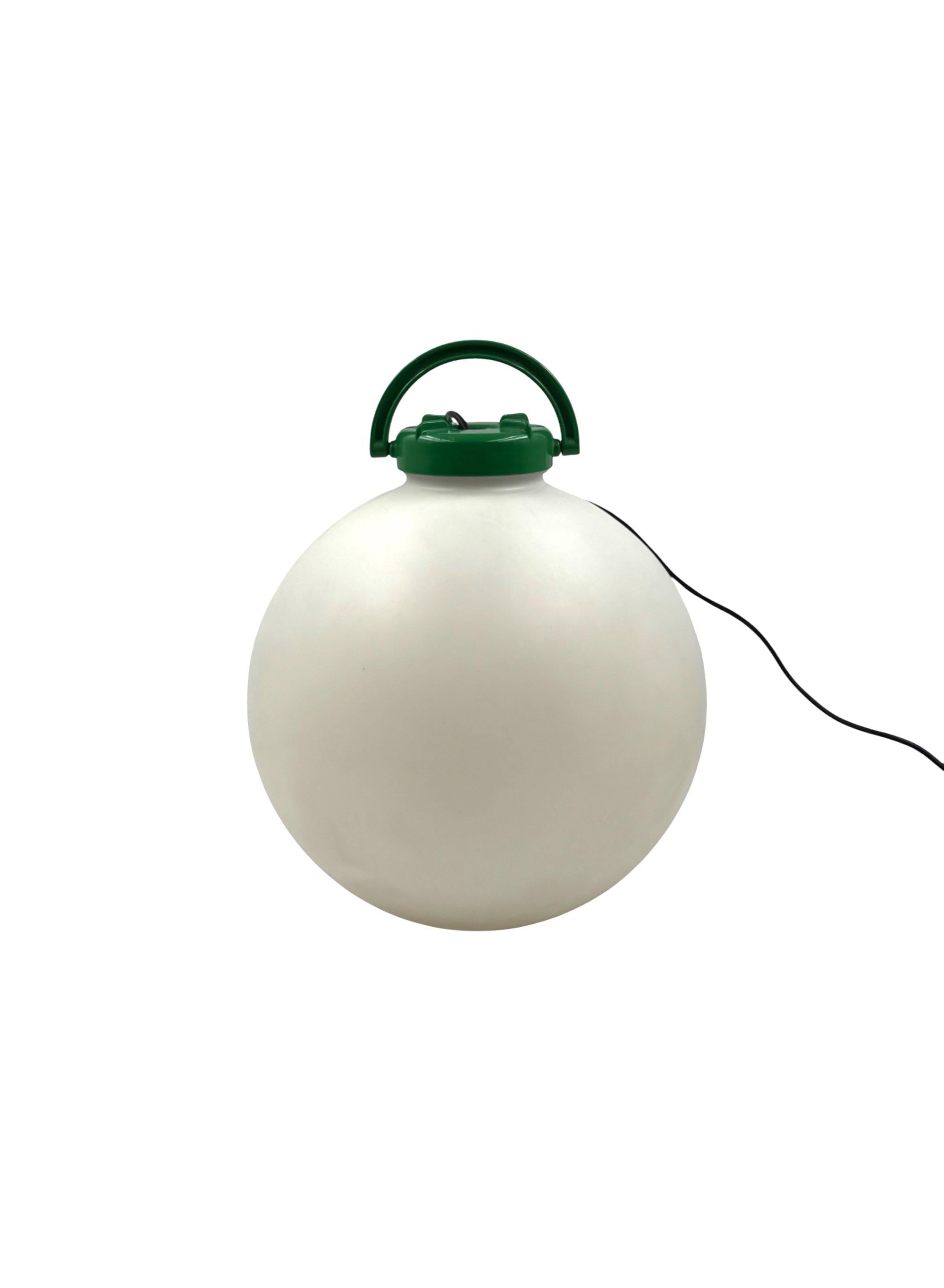 Space Age floor / table lamp mod. Tama, Isao Hosoe, Valenti Italy 1975 For Sale 2