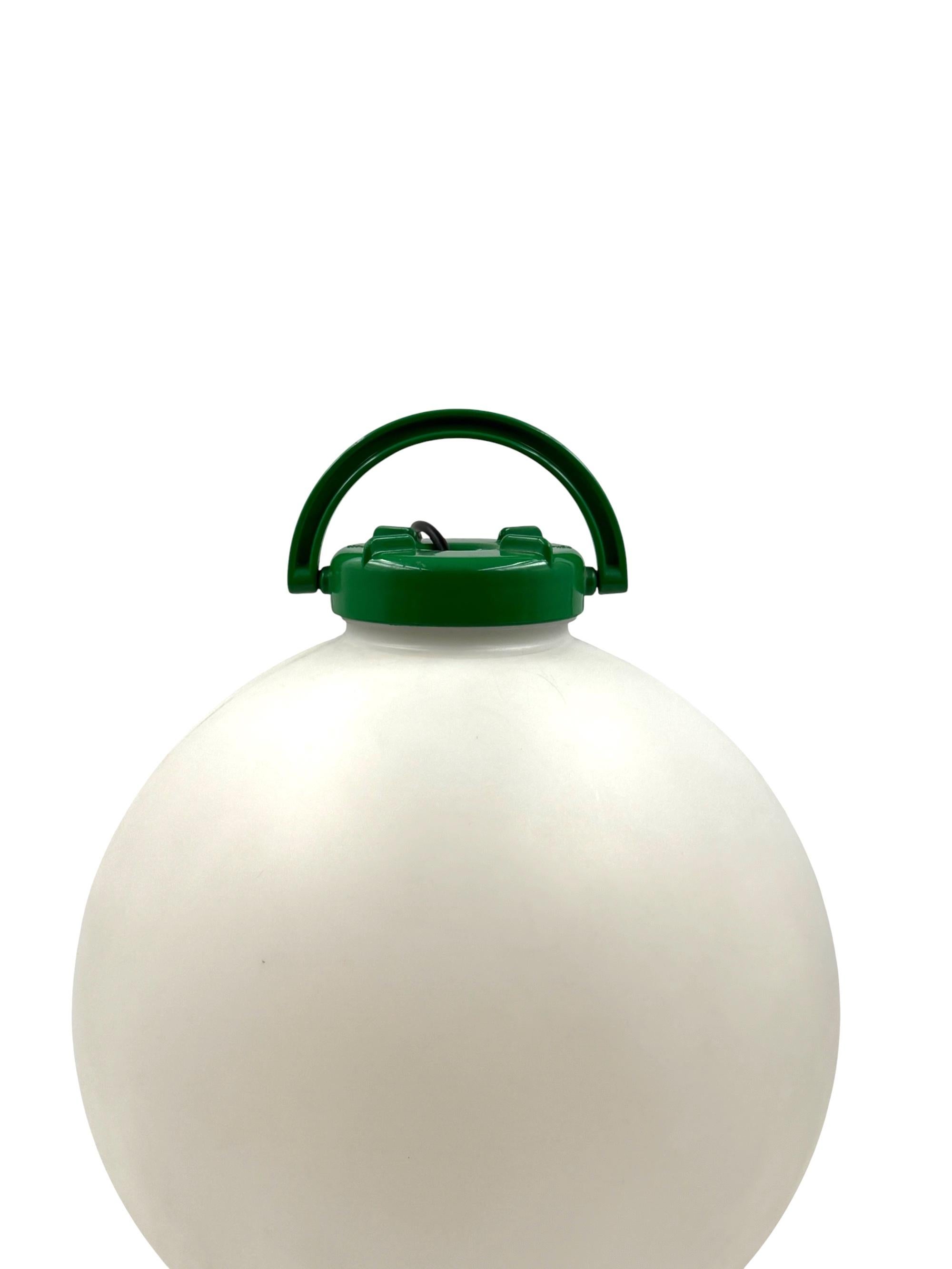 Space Age floor / table lamp mod. Tama, Isao Hosoe, Valenti Italy 1975 For Sale 3