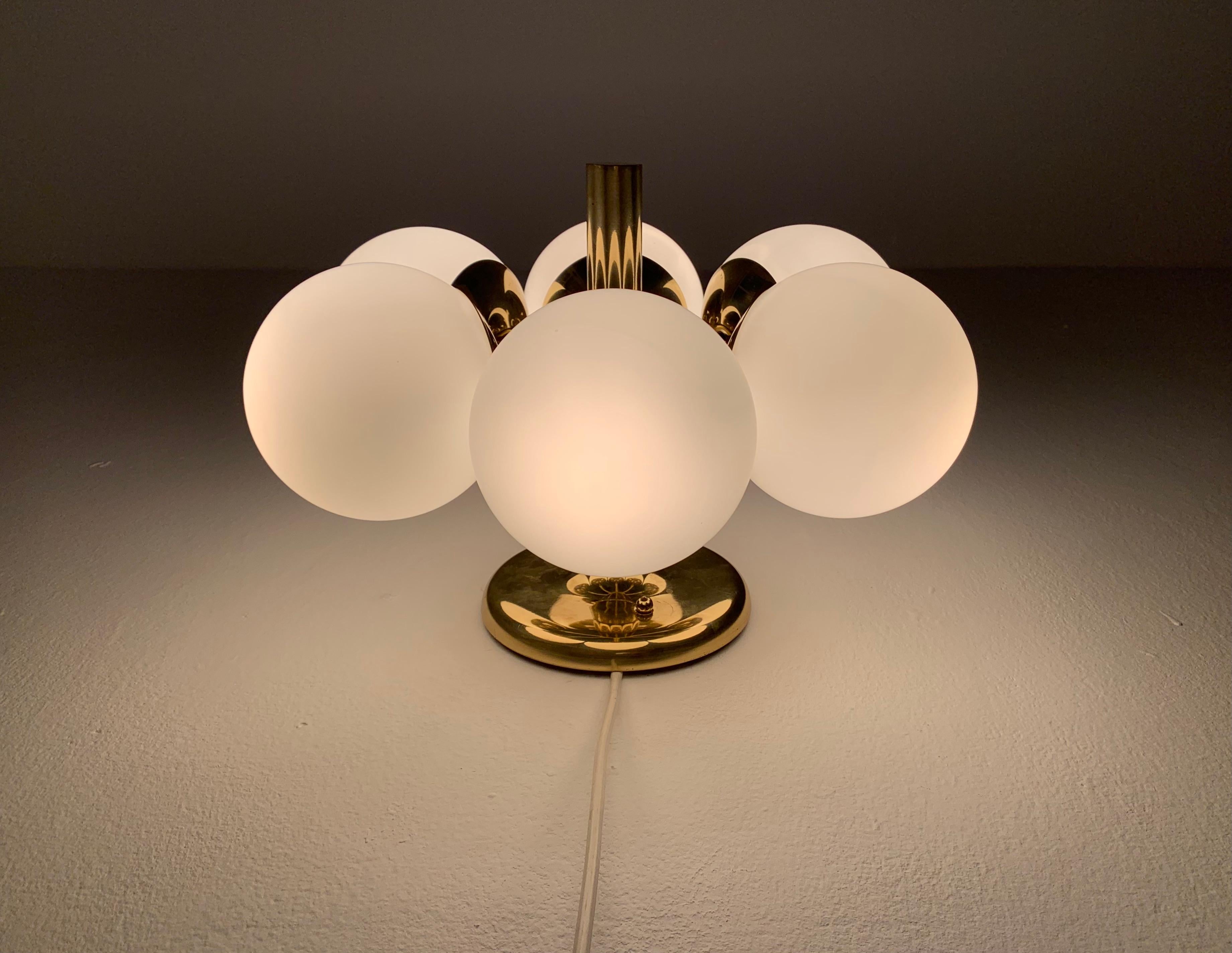Space Age Flush Lamp from Kaiser Leuchten For Sale 4