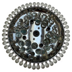 Space Age Flush Mount, Italian 1960’s, Attributed to Sciolari