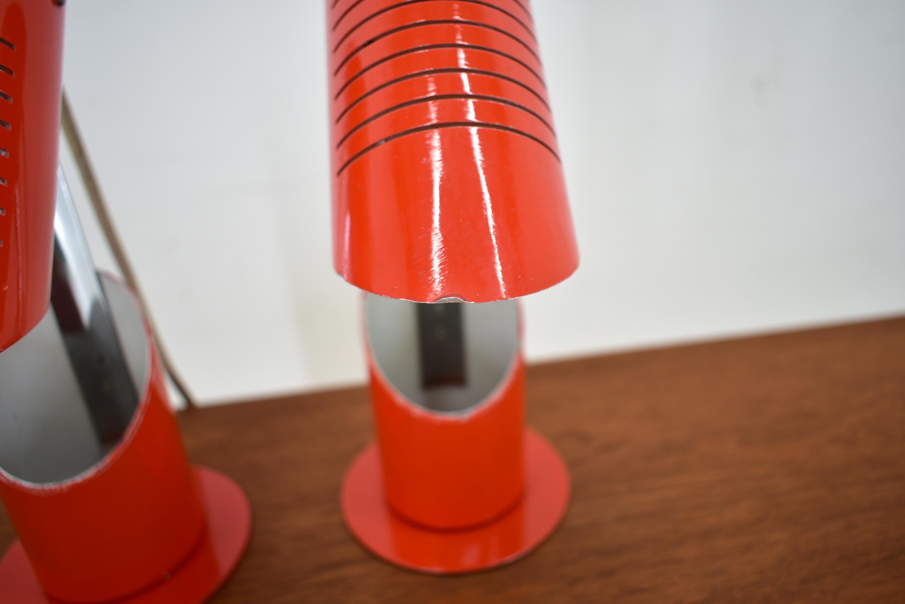 Lámparas de mesa plegables Space Age de Szarvasi , años 60 en venta 8