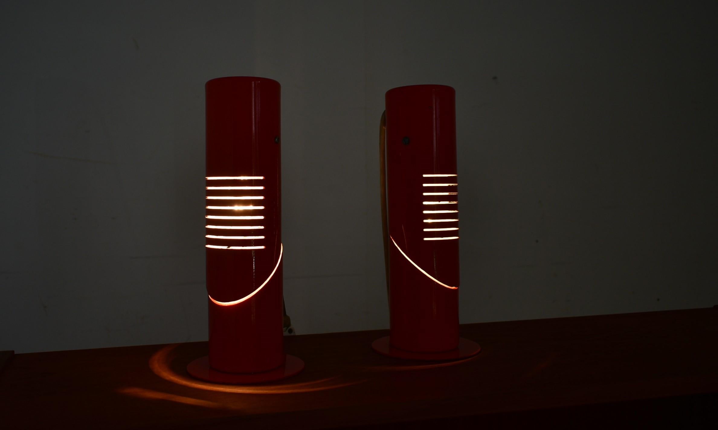 Lámparas de mesa plegables Space Age de Szarvasi , años 60 en venta 11
