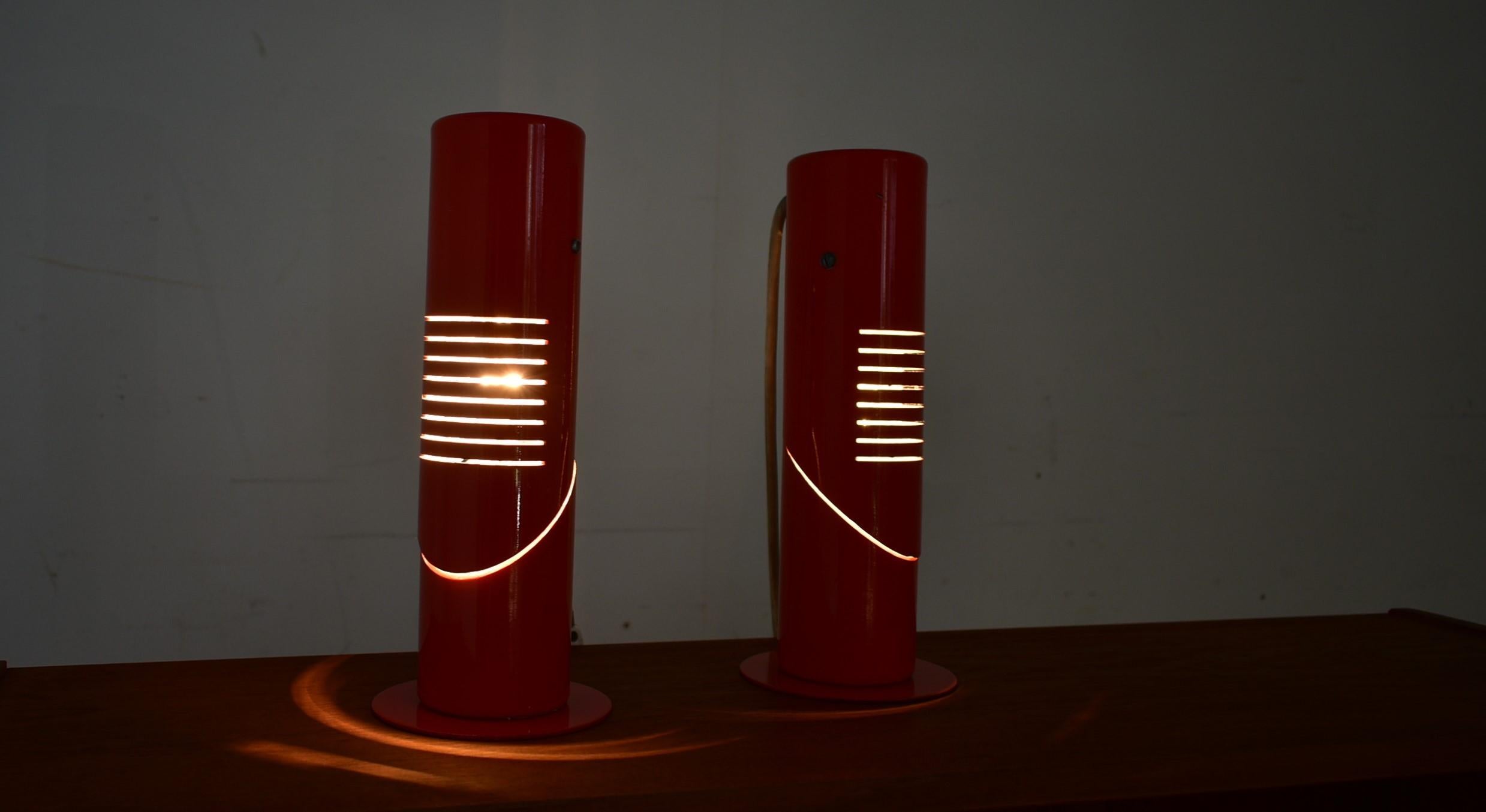 Lámparas de mesa plegables Space Age de Szarvasi , años 60 en venta 12