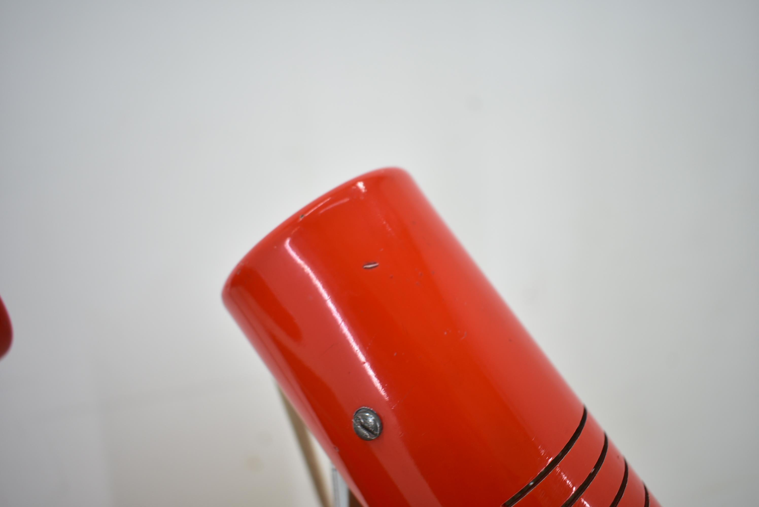 Lámparas de mesa plegables Space Age de Szarvasi , años 60 Húngaro en venta