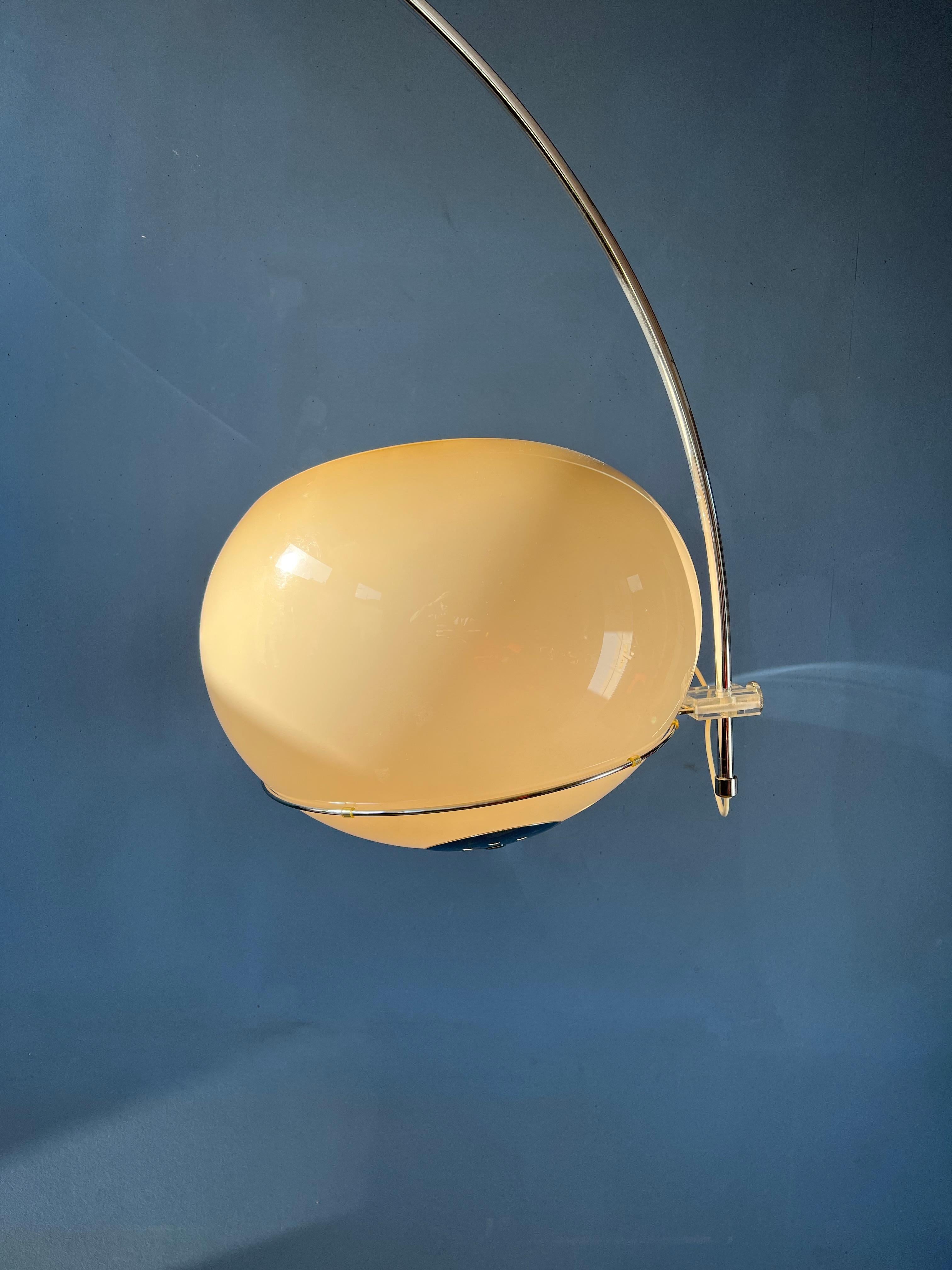 Space Age GEPO Arc Floor Lamp in Style of Guzzini / Goffredo Reggiani 4